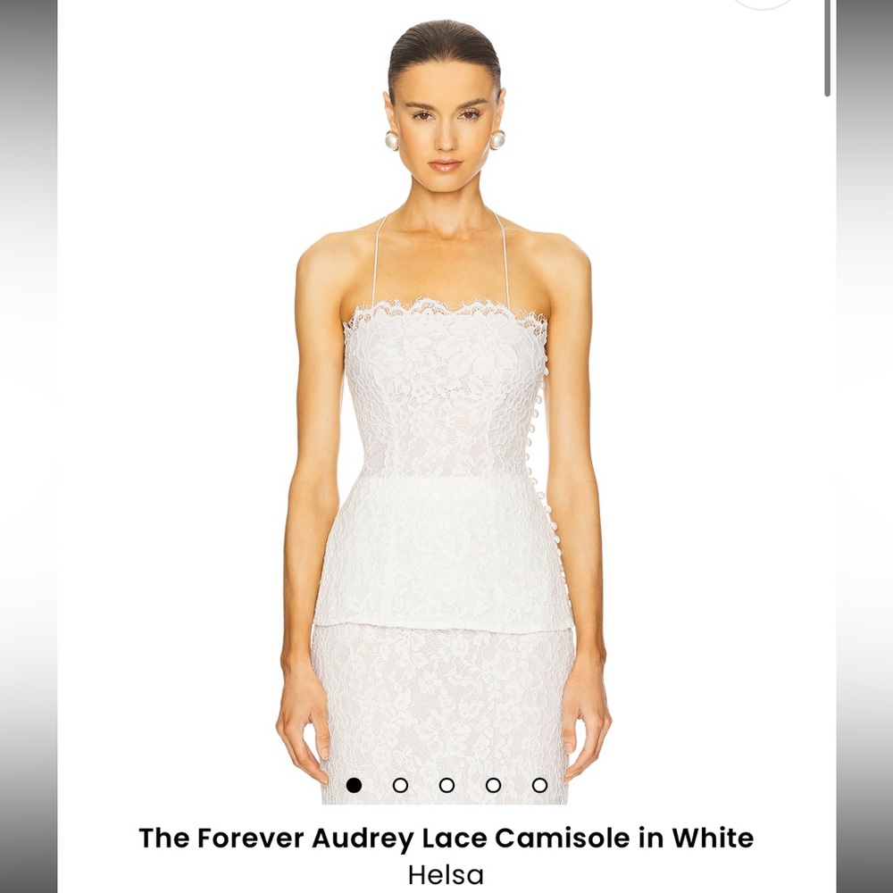 Helsa The Forever Audrey Lace Camisole & Skirt Set